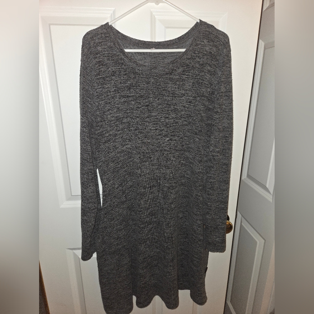 Amazon Women's Long Sleeve Gray Dress*